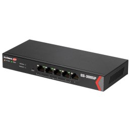Switch zarządzalny Edimax GS-3005P 1x10/100/1000 4x10/100/1000 PoE+ Web Smart Edimax Technology