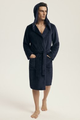 Szlafrok Damski Model Naps 43374-59X Navy - Henderson Henderson