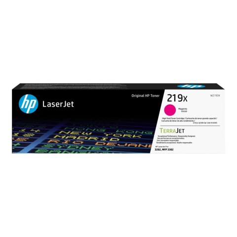 Toner HP 219X (W2193X) Magenta 2500str. HP Toner HP 219X (W2193X) Magenta 2500str. HP