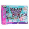 Zestaw Kratywny Do Tworzenia Biżuterii Koraliki 480 Naklejek LEAN Toys