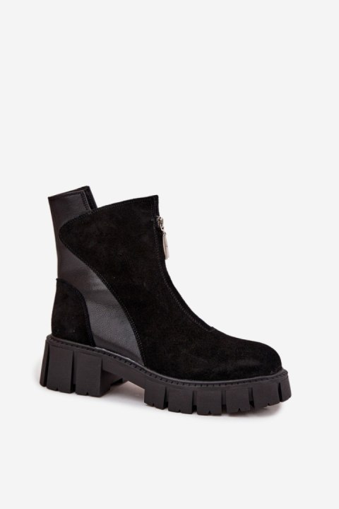 Botki Model DA JC52-874 Black - Step in style Step in style Botki Model DA JC52-874 Black - Step in style Step in style