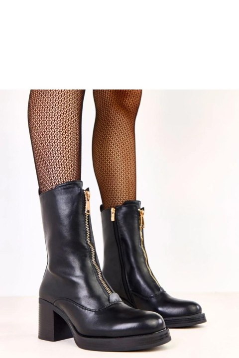 Botki Model Erafir WSK609 Black - Solea Solea Botki Model Erafir WSK609 Black - Solea Solea