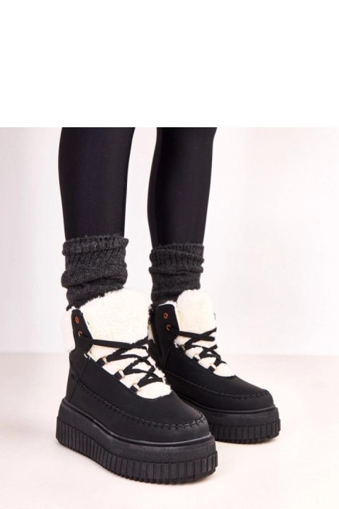 Botki Sportowe Model Lorraine ZH15 Black - Solea Solea Botki Sportowe Model Lorraine ZH15 Black - Solea Solea