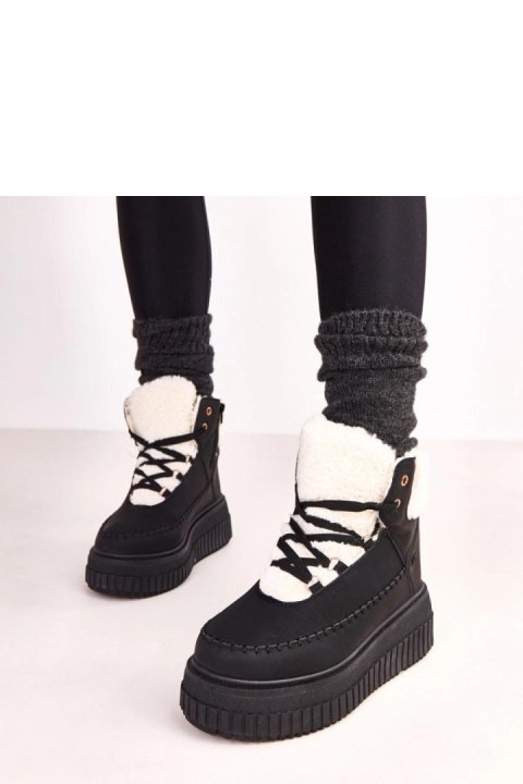 Botki Sportowe Model Lorraine ZH15 Black - Solea Solea Botki Sportowe Model Lorraine ZH15 Black - Solea Solea