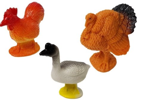 Duży Zestaw 20 Figurek Zwierząt Farma Mata LEAN Toys Duży Zestaw 20 Figurek Zwierząt Farma Mata LEAN Toys