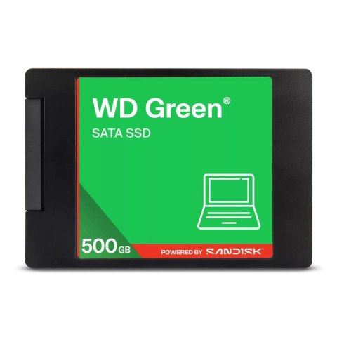 Dysk SSD WD Green 500GB 2,5"/7mm (545MB/s) WDS500G5G0A Sandisk Dysk SSD WD Green 500GB 2,5"/7mm (545MB/s) WDS500G5G0A Sandisk