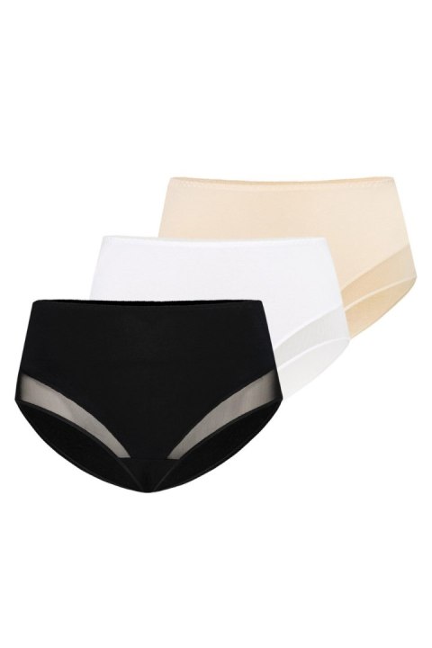 Figi Komplet figi Model Filly 1123-3 Black/White/Beige - Teyli Teyli Figi Komplet figi Model Filly 1123-3 Black/White/Beige - Teyli Teyli