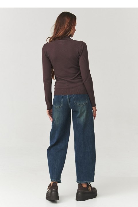 Golf Damski Model C11 Czekolada - Makadamia Makadamia Golf Damski Model C11 Czekolada - Makadamia Makadamia