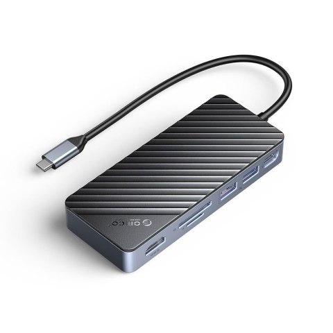 HUB USB-C z obudową na dysk Orico OM28P-G2-BK-EP M.2, 10 Gbps, HDMI 4K 60Hz PD 100W ORICO HUB USB-C z obudową na dysk Orico OM28P-G2-BK-EP M.2, 10 Gbps, HDMI 4K 60Hz PD 100W ORICO
