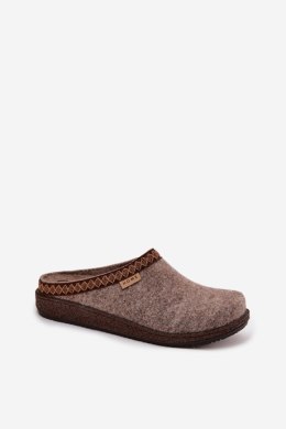 Kapcie Model Inblu NL000009 Dark Beige - Step in style Step in style