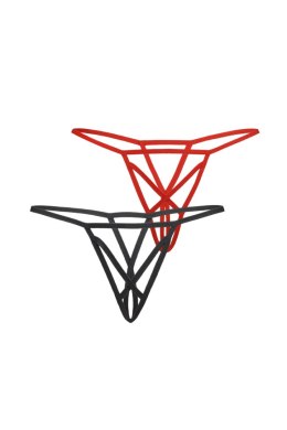 Komplet Stringi Model Mendi 2pack 3113-2 Black/Red - Teyli Teyli