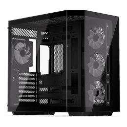 Obudowa KRUX Empero ATX, z oknem, bez zasilacza, czarna COOLING.PL