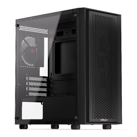 Obudowa KRUX Scor M-ATX, z oknem, bez zasilacza, czarna COOLING.PL Obudowa KRUX Scor M-ATX, z oknem, bez zasilacza, czarna COOLING.PL