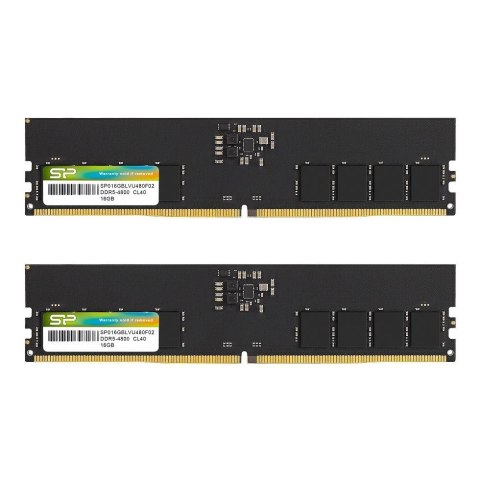 Pamięć DDR5 Silicon Power 32GB (2x16GB) 4800 MHz CL40 1,1V Silicon Power Pamięć DDR5 Silicon Power 32GB (2x16GB) 4800 MHz CL40 1,1V Silicon Power