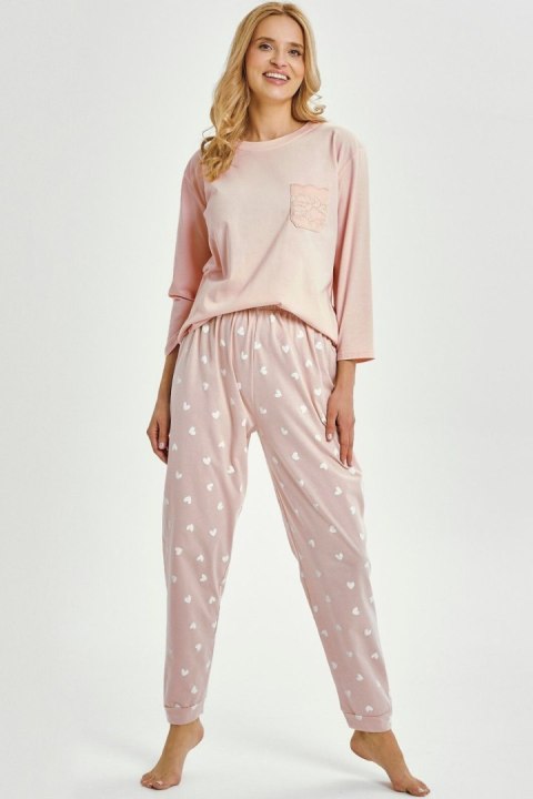 Piżama Damska Model Nori 3442 Powder Pink - Taro Taro Piżama Damska Model Nori 3442 Powder Pink - Taro Taro