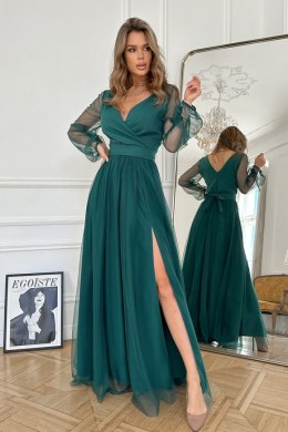 Sukienka Model 302-13 Bottle Green - Bicotone Bicotone