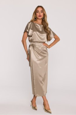 Sukienka Model MOE887 Gold - Moe Moe