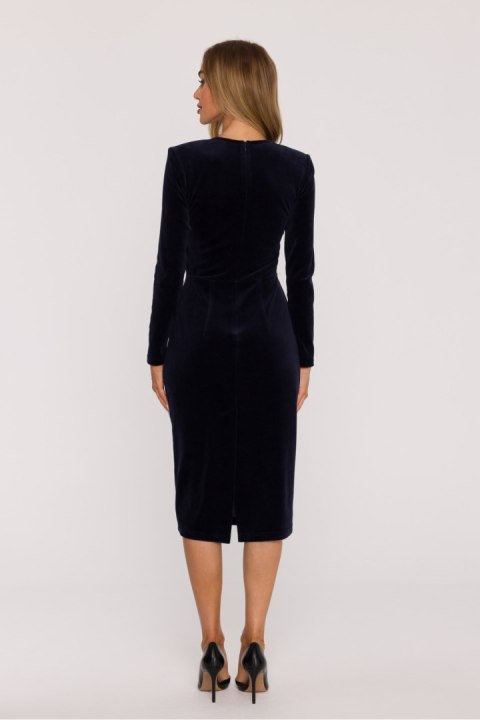 Sukienka Model MOE889 Navy - Moe Moe Sukienka Model MOE889 Navy - Moe Moe