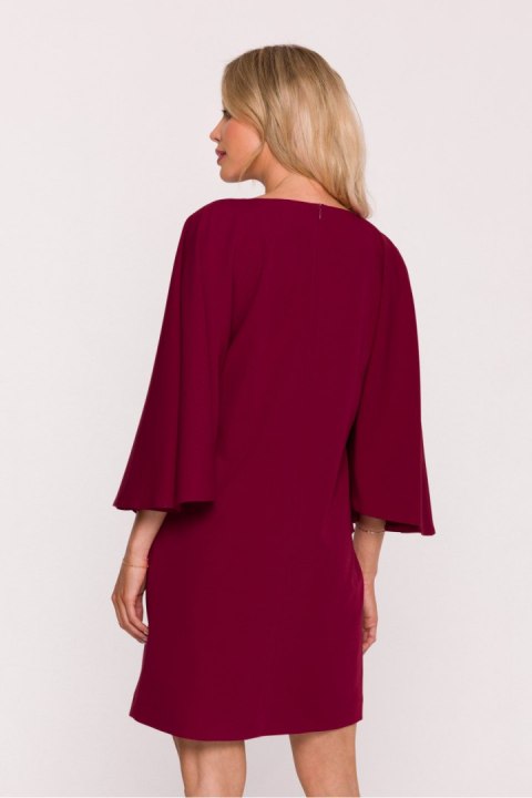 Sukienka Model S426 Bordo - Stylove Stylove