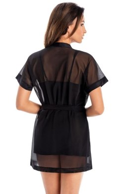 Szlafrok Model Mona 2905 Black - Teyli Teyli