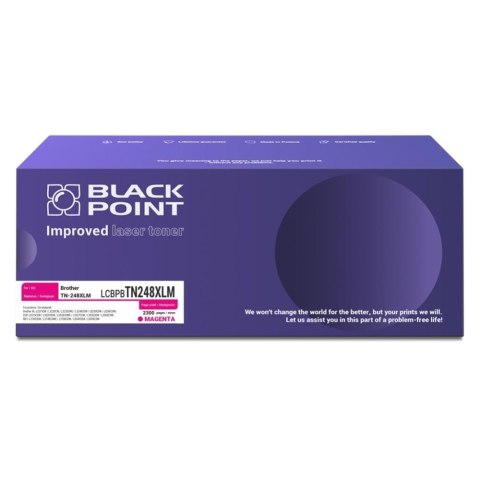 Toner Black Point do Brother (TN-248XLM) Magenta 2300 str. z chipem Black Point S.A. Toner Black Point do Brother (TN-248XLM) Magenta 2300 str. z chipem Black Point S.A.