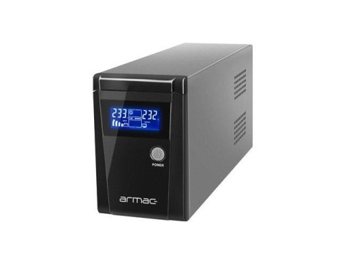 Zasilacz awaryjny UPS Armac Office 650VA LCD Line-Interactive 2x230V Schuko metalowa obudowa ARMAC Zasilacz awaryjny UPS Armac Office 650VA LCD Line-Interactive 2x230V Schuko metalowa obudowa ARMAC