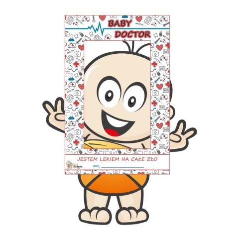 BABY DOCTOR - ŚLINIAK Z RĘKAWAMI BABY DOCTOR - ŚLINIAK Z RĘKAWAMI