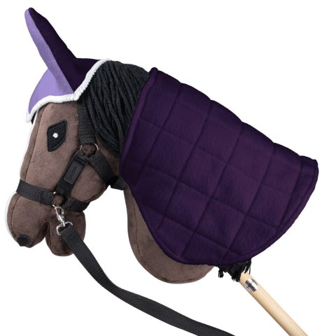 DERKA DWUSTRONNA I NAUSZNIKI SKIPPI DLA HOBBY HORSE - FIOLET DERKA DWUSTRONNA I NAUSZNIKI SKIPPI DLA HOBBY HORSE - FIOLET