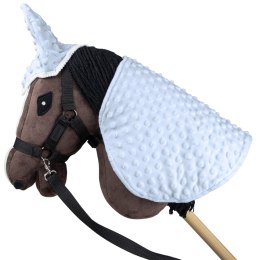 DERKA I NAUSZNIKI SKIPPI DLA HOBBY HORSE - BŁĘKIT- PREZENT NA DZIEŃ DZIECKA