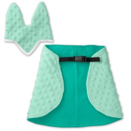 DERKA I NAUSZNIKI SKIPPI DLA HOBBY HORSE - MIĘTA - PREZENT NA DZIEŃ DZIECKA