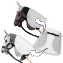 DERKA I NAUSZNIKI SKIPPI DLA HOBBY HORSE - SZARA - PREZENT NA DZIEŃ DZIECKA