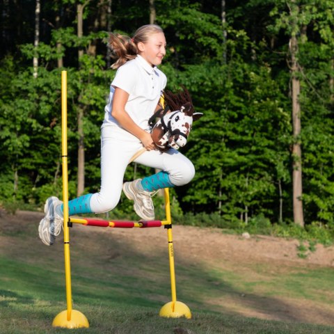 HOBBY HORSE SKIPPI A5 - W PLAMY - BRĄZOWE PLAMKI - KOŃ NA KIJU - KANTAR HOBBY HORSE SKIPPI A5 - W PLAMY - BRĄZOWE PLAMKI - KOŃ NA KIJU - KANTAR