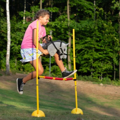 HOBBY HORSE SKIPPI - KOŃ NA KIJU - SZARY A4 - PREZENT DLA DZIECKA HOBBY HORSE SKIPPI - KOŃ NA KIJU - SZARY A4 - PREZENT DLA DZIECKA