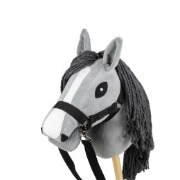 HOBBY HORSE SKIPPI - LEKKI KOŃ NA KIJU - SZARY A5 - PREZENT DLA DZIECKA
