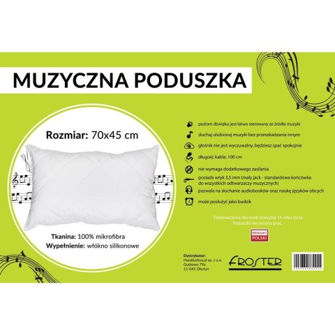 MUZYCZNA PODUSZKA - DUŻA