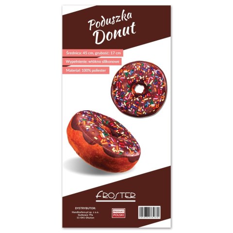 PODUSZKA GIGANTYCZNY DONUT DLA DZIEWCZYNY ŻONY