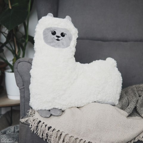 PRZYTULAMKA GRZEJĄCA LAMA TERMOFOR Z PESTEK WIŚNI