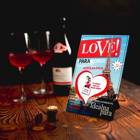 RAMKA NA ZDJĘCIA LOVE PREZENT WALENTYNKI ROCZNICA