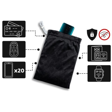 SIGNAL KILLER WOREK BLOKUJĄCY SYGNAŁ GSM GPS RFID