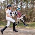 SKIPPI HOBBY HORSE - W PLAMY - CZARNE PLAMKI - KOŃ NA KIJU - KANTAR
