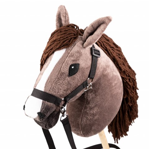 SKIPPI HOBBY HORSE Z KANTAREM BRĄZOWY KOŃ A3 DUŻY SKIPPI HOBBY HORSE Z KANTAREM BRĄZOWY KOŃ A3 DUŻY