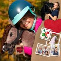SKIPPI HOBBY HORSE Z KANTAREM BRĄZOWY KOŃ A3 DUŻY