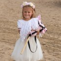 SKIPPI - LEKKI MAŁY HOBBY HORSE A5 - RÓŻOWY - PREZENT NA DZIEŃ DZIECKA