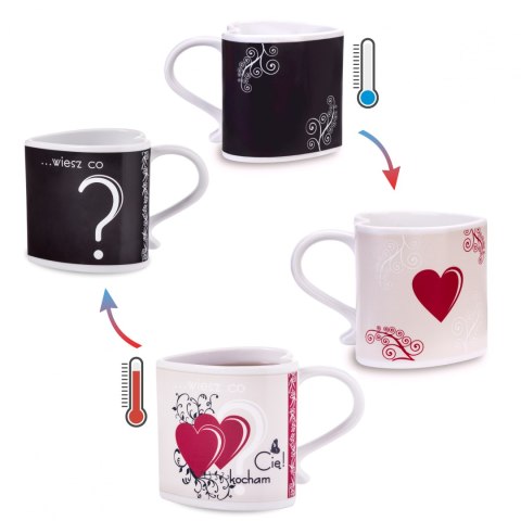 ZASKAKUJĄCY KUBECZEK DELUXE WALENTYNKI NIEJ NIEGO