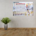 ZDRAPKA BIEGACZA PREZENT PLAKAT MAPA MARATON