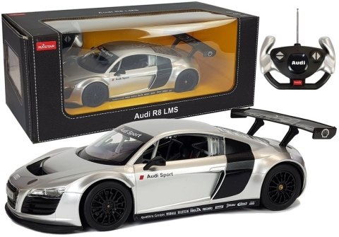 Auto R/C Audi R8 LMS Rastar 1:14 Srebrne na Pilota Rastar Auto R/C Audi R8 LMS Rastar 1:14 Srebrne na Pilota Rastar