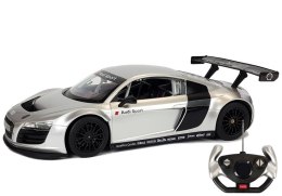 Auto R/C Audi R8 LMS Rastar 1:14 Srebrne na Pilota Rastar