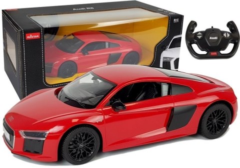 Auto R/C Audi R8 Rastar 1:14 Czerwone na pilota Rastar Auto R/C Audi R8 Rastar 1:14 Czerwone na pilota Rastar
