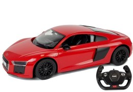 Auto R/C Audi R8 Rastar 1:14 Czerwone na pilota Rastar