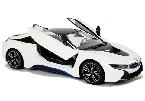 Auto R/C BMW i8 Rastar 1:14 Biały Drzwi Automatyczne Rastar Auto R/C BMW i8 Rastar 1:14 Biały Drzwi Automatyczne Rastar